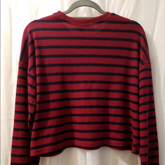 Forever 21 Long Sleeve Knit Top Striped - Picture 3 of 6